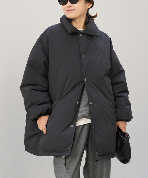 CALUX/キャラクス】PUFFER COACH JACKET（ダウンジャケット/コート