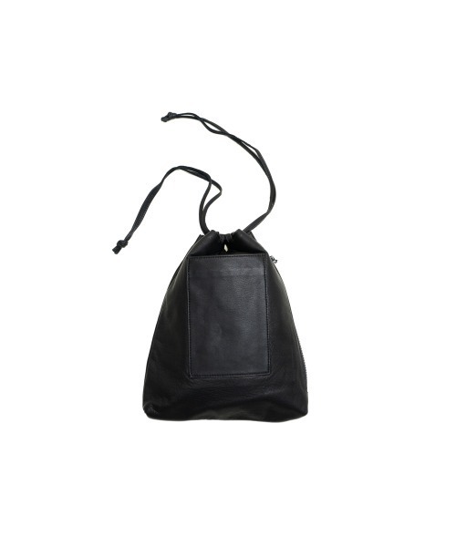 yorozu（ヨロズ）の「yorozu WATERPROOF KINCHAKU 30 ARCHIVE EDITION (111YZ056)（ハンドバッグ・メンズ・ブラック・FREE）」の3枚目の写真