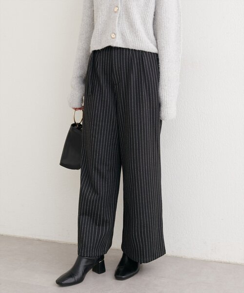 natural couture(ナチュラルクチュール)の「ベルト付きストレッチパンツ(その他パンツ・レディース・グレー/ブラック・SMALL/MEDIUM)」の19枚目の写真