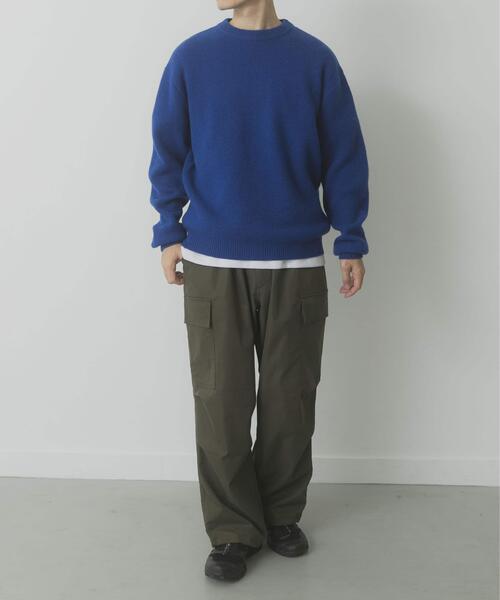 セール】タスマニア メリノウール100 クルーネックニット（ニット