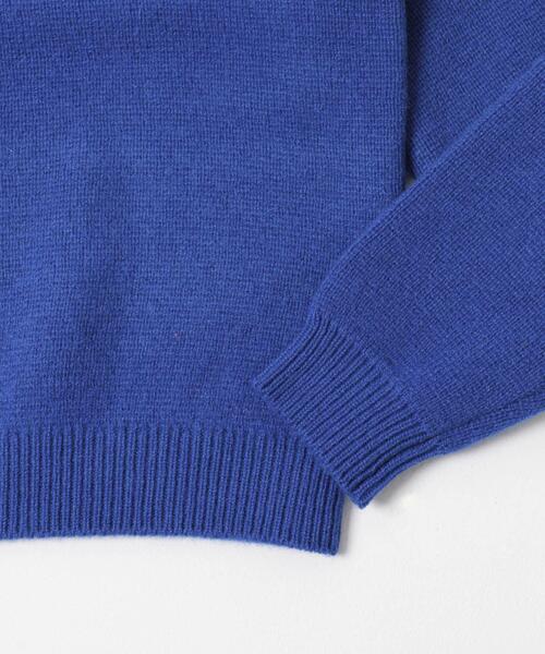 ITEMS URBANRESEARCH（アイテムズ アーバンリサーチ）の「タスマニア メリノウール100 クルーネックニット（ニット/セーター・メンズ・チャコールグレー/バーガンディー/ホワイト/マスタード/ブルー系その他/ベージュ・MEDIUM/LARGE）」の17枚目の写真