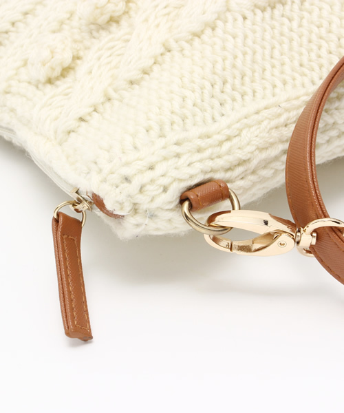 OUTLET（アウトレット）の「【ear PAPILLONNER】allan（ショルダーバッグ・レディース・ホワイト・FREE）」の3枚目の写真