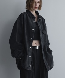remer(�����[��)��MODERN OVERSIZED DENIM JACKET / ���_���I�[�o�[�T�C�Y �f�j���W���P�b�g(�f�j���W���P�b�g)