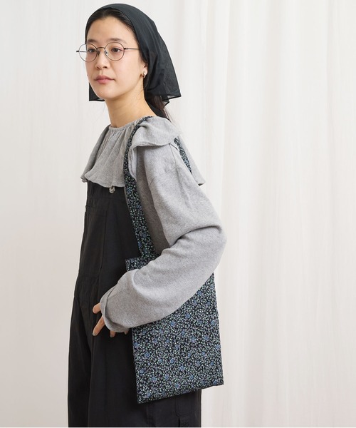 fig Ｌondon（フィグロンドン）の「Wendy bag（トートバッグ・レディース・ブラック/アイボリー・FREE）」の8枚目の写真