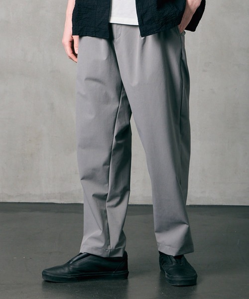 VIRGOwearworks(ヴァルゴウェアワークス)の「URBAN GRACE NYLON SLACKS(スラックス・メンズ・ブラック/カーキ/グレー・2/3/4)」の10枚目の写真