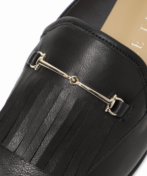 LE TALON(ルタロン)の「レザーキルトビットバブーシュ(ローファー・レディース・ブラック系その他/アイボリー・25cm/24.5cm/24cm/23.5cm/23cm/22.5cm/25.5cm/22cm)」の15枚目の写真