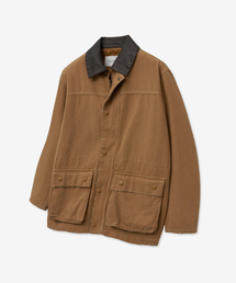 LADY VOLUME（レディーボリューム）の「HERITAGE HUNTING WORK JACKET_CAMEL（ミリタリージャケット）」