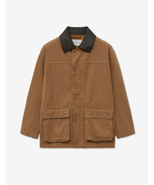 LADY VOLUME（レディーボリューム）の「HERITAGE HUNTING WORK JACKET_CAMEL（ミリタリージャケット・レディース・その他・FREE）」の2枚目の写真