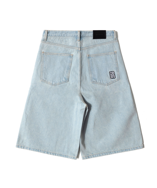 QT8 GARMENTS(キューティーエイトガーメント)の「LB Denim Wide Bermuda Shorts (Ice Blue)(その他パンツ・レディース・その他・MEDIUM/LARGE/X-LARGE)」の3枚目の写真