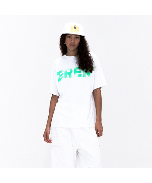 ERER（エルエル）の「[UN] ERER ネオングラフィティTシャツ ホワイト（Tシャツ/カットソー・レディース・ホワイト・1/4/3/2）」の7枚目の写真