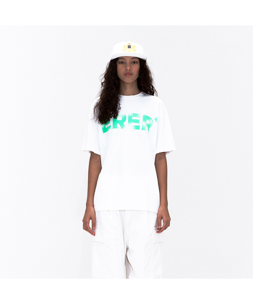 ERER（エルエル）の「[UN] ERER ネオングラフィティTシャツ ホワイト（Tシャツ/カットソー・レディース・ホワイト・1/4/3/2）」の8枚目の写真