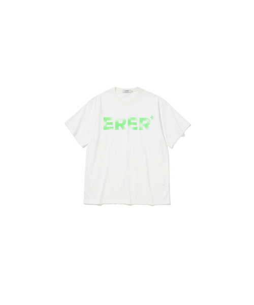 ERER（エルエル）の「[UN] ERER ネオングラフィティTシャツ ホワイト（Tシャツ/カットソー・レディース・ホワイト・1/4/3/2）」の5枚目の写真
