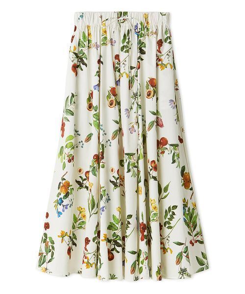 Mila Owen（ミラオーウェン）の「【00サイズあり】ウエストゴムギャザーマキシスカート（スカート・レディース・アイボリー/ブラウン/ミント・0/1）」の16枚目の写真