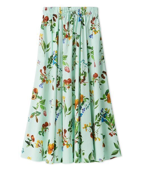 Mila Owen（ミラオーウェン）の「【00サイズあり】ウエストゴムギャザーマキシスカート（スカート・レディース・アイボリー/ブラウン/ミント・0/1）」の17枚目の写真