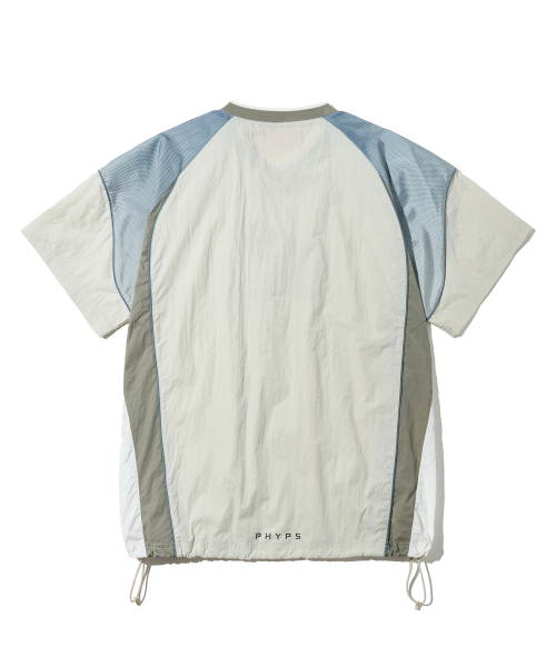 PHYPS MOTORCYCLE(フィップスモーターサイクル)の「Speed Track nylon T-shirt Beige(Tシャツ/カットソー・レディース・その他・LARGE/MEDIUM/SMALL/X-LARGE/XX-LARGE)」の12枚目の写真