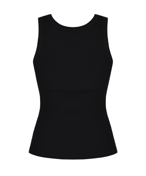 YALE(イェール)の「WOMENS RIBBED SLEEVELESS BRA TOP BLACK(Tシャツ/カットソー・レディース・その他・LARGE/MEDIUM/SMALL)」の3枚目の写真