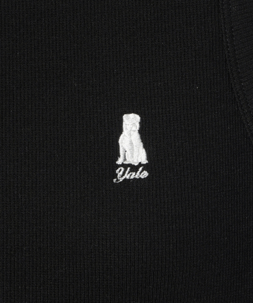 YALE(イェール)の「WOMENS RIBBED SLEEVELESS BRA TOP BLACK(Tシャツ/カットソー・レディース・その他・LARGE/MEDIUM/SMALL)」の5枚目の写真