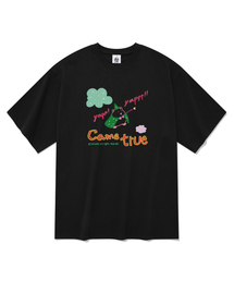 ヤップ 半袖Tシャツ ブラック