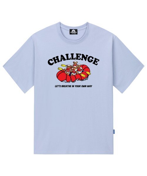 TRIPSHION(トリップション)の「CHALLENGE BOAT BEAR GRAPHIC Tシャツ - パープル(Tシャツ/カットソー・メンズ・その他・LARGE/MEDIUM/X-LARGE)」の1枚目の写真