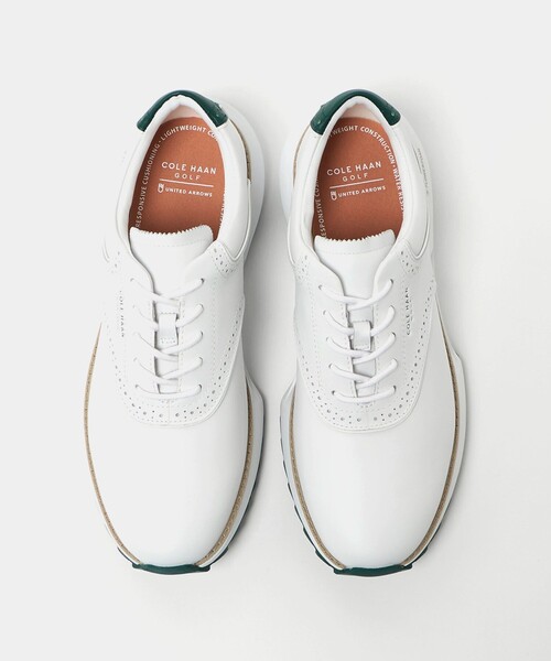 COLE HAAN（コールハーン）の「【別注】＜COLE HAAN × UNITED ARROWS＞SADDLE ASHLAND/スパイクレス ゴルフシューズ（その他シューズ・メンズ・ホワイト・8h/10h/9h/9/10/8/7h）」の3枚目の写真