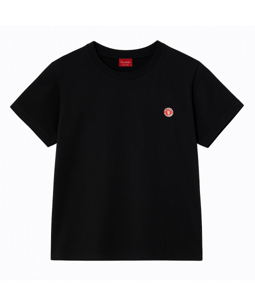MISS BAKER(ミス ベイカー)の「スペースベイカーパッチTシャツブラック(メンズ)(Tシャツ/カットソー・メンズ・ブラック・LARGE/X-LARGE)」の1枚目の写真