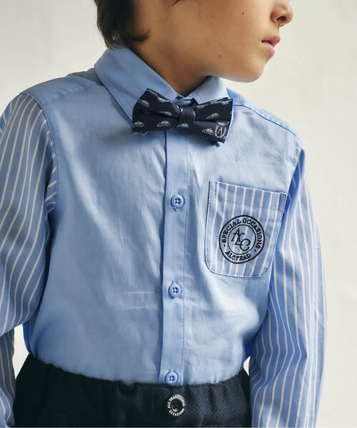 apres les cours（アプレレクール）の「フォーマルシャツ（シャツ/ブラウス・キッズ・ブルー・90/100/110/120/130）」の16枚目の写真