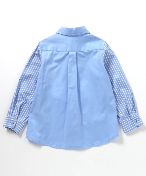 apres les cours（アプレレクール）の「フォーマルシャツ（シャツ/ブラウス・キッズ・ブルー・90/100/110/120/130）」の8枚目の写真