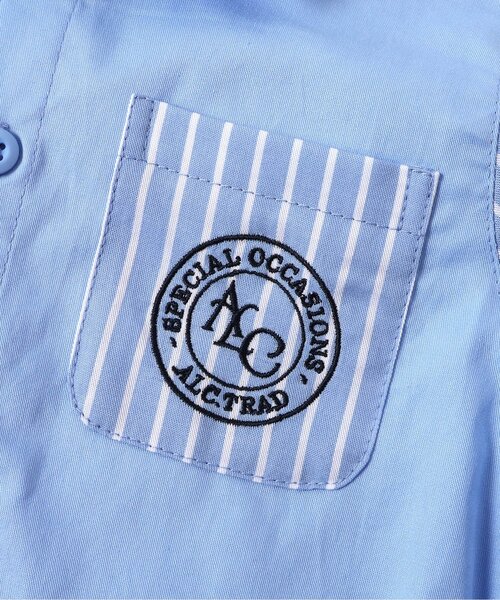 apres les cours（アプレレクール）の「フォーマルシャツ（シャツ/ブラウス・キッズ・ブルー・90/100/110/120/130）」の6枚目の写真