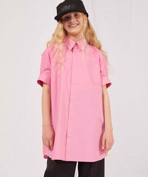 MM6 Maison Margiela（ｴﾑｴﾑｼｯｸｽ ﾒｿﾞﾝ ﾏﾙｼﾞｪﾗ）の「MM6 Maison Margiela(エムエムシックス メゾン マルジェラ)Kids & Junior 半袖シャツワンピース（ワンピース）」