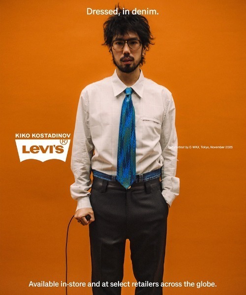 KIKO KOSTADINOV(キコ コスタディノフ)の「KIKO KOSTADINOV x Levi's/キココスタディノフ×リーバイス/ Men's Andy Suit Trousers(スラックス・メンズ・ブラック・29/34/33/32/31/30)」の3枚目の写真