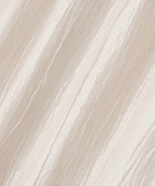 N.（N. Natural Beauty Basic）（エヌエヌナチュラルビューティーベーシック）の「シャイニーティアードスカート（スカート・レディース・オフホワイト/カーキ/グレー・P/S/MEDIUM）」の7枚目の写真