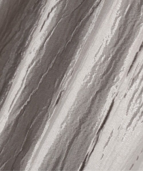 N.（N. Natural Beauty Basic）（エヌエヌナチュラルビューティーベーシック）の「シャイニーティアードスカート（スカート・レディース・オフホワイト/カーキ/グレー・P/S/MEDIUM）」の9枚目の写真