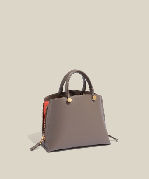 E'POR（エポール）の「【E'POR】Y BAG Mini/超軽量・26SS（ハンドバッグ・レディース・ダークグリーン/グレー/パープル系その他/モスグリーン/ダークブラウン/ブラック/キナリ・FREE）」の8枚目の写真