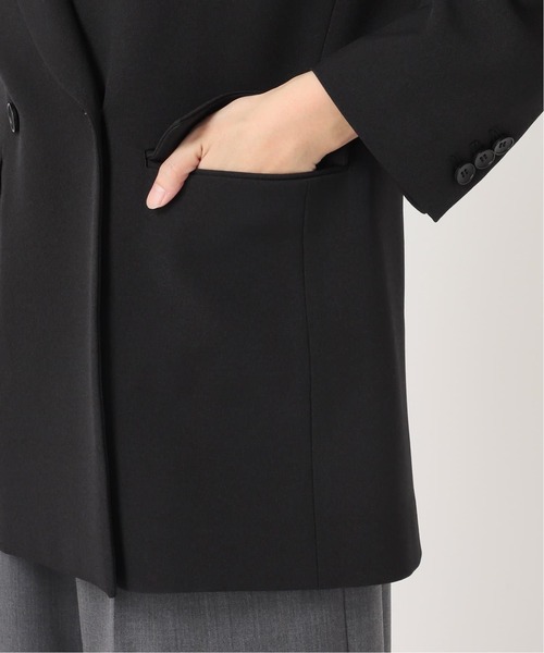 JOURNAL STANDARD（ジャーナルスタンダード）の「《追加》ウールライクストレッチジャケット（テーラードジャケット・レディース・チャコールグレー/チョコ/ブラック・36/38）」の19枚目の写真