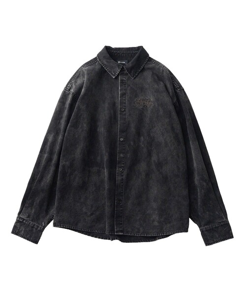 Subciety（サブサエティ）の「Washed duck shirt（シャツ/ブラウス・メンズ・グレー/ホワイト/ブラック・SMALL/MEDIUM/LARGE/X-LARGE）」の18枚目の写真