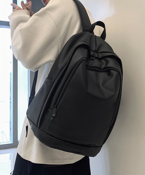 ONEP STAR(ワンピスター)の「ベーシックバックパック(バックパック/リュック・レディース・ダークブラウン/ブラック/グレー/オフホワイト・FREE)」の3枚目の写真