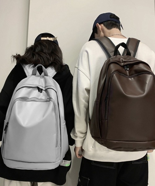 ONEP STAR(ワンピスター)の「ベーシックバックパック(バックパック/リュック・レディース・ダークブラウン/ブラック/グレー/オフホワイト・FREE)」の10枚目の写真