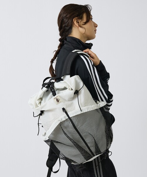 COBMASTER(コブマスター)の「【COBMASTER/コブマスター】 CSR LANDSCAPE ROLLTOP PACK/ロールトップ/バックパック(バックパック/リュック・メンズ・ホワイト/ブラック/グレー・フリー)」の2枚目の写真