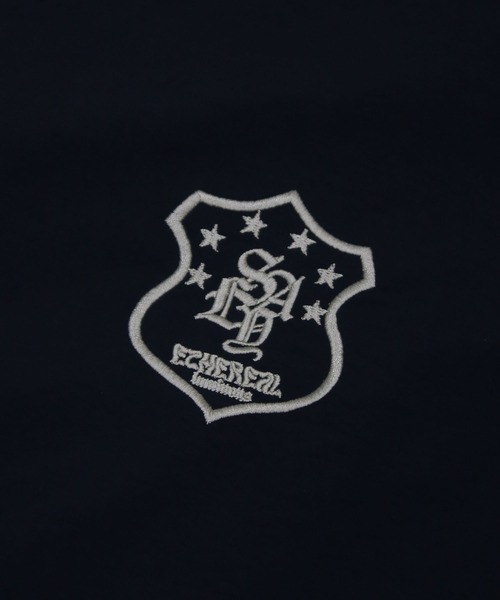 NYLAUS（ナイラス）の「【NYS】2026新作 オーバーサイズ 総柄切替 ゲームシャツテイスト ナイロンジャケット トラックジャケット ブルゾン ヒョウ柄 カモフラ柄 チェック柄（ブルゾン・メンズ・ネイビー/グレー/ブラック・L/M/S）」の9枚目の写真