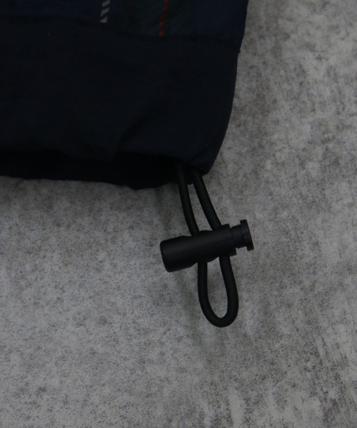 NYLAUS（ナイラス）の「【NYS】2026新作 オーバーサイズ 総柄切替 ゲームシャツテイスト ナイロンジャケット トラックジャケット ブルゾン ヒョウ柄 カモフラ柄 チェック柄（ブルゾン・メンズ・ネイビー/グレー/ブラック・L/M/S）」の14枚目の写真