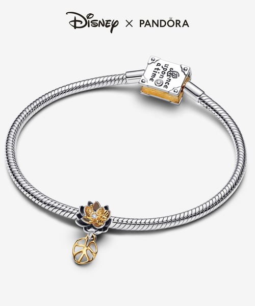 ディズニー プリンセンス ティアナ 蓮の花 チャーム（チャーム