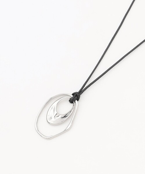 ANY SIS(エニィスィス)の「オーバルコード ネックレス(ネックレス・レディース・ゴールド系/シルバー系・F)」の2枚目の写真