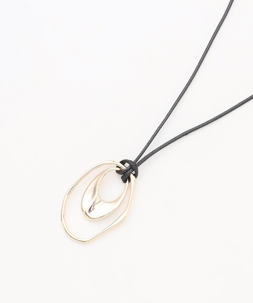 ANY SIS(エニィスィス)の「オーバルコード ネックレス(ネックレス・レディース・ゴールド系/シルバー系・F)」の1枚目の写真