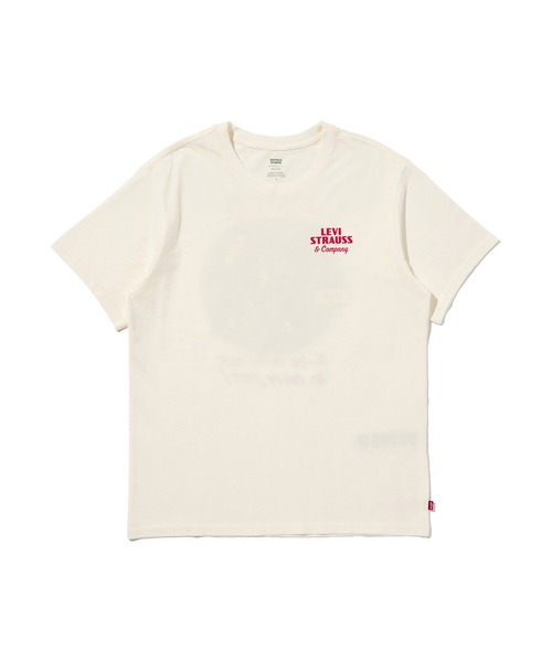 Levi's(リーバイス)の「Levi's/リーバイス ショートスリーブ リラックス Tシャツ(Tシャツ/カットソー・メンズ・ホワイト・XL/L/M/S)」の4枚目の写真