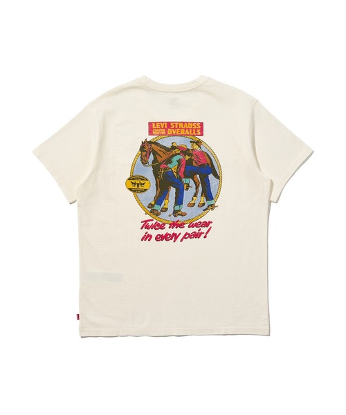 Levi's(リーバイス)の「Levi's/リーバイス ショートスリーブ リラックス Tシャツ(Tシャツ/カットソー・メンズ・ホワイト・XL/L/M/S)」の5枚目の写真