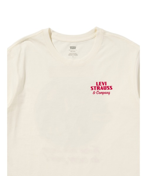 Levi's(リーバイス)の「Levi's/リーバイス ショートスリーブ リラックス Tシャツ(Tシャツ/カットソー・メンズ・ホワイト・XL/L/M/S)」の6枚目の写真