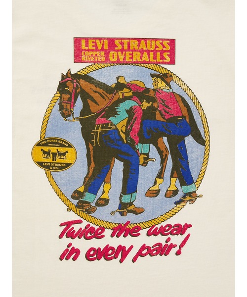 Levi's(リーバイス)の「Levi's/リーバイス ショートスリーブ リラックス Tシャツ(Tシャツ/カットソー・メンズ・ホワイト・XL/L/M/S)」の10枚目の写真