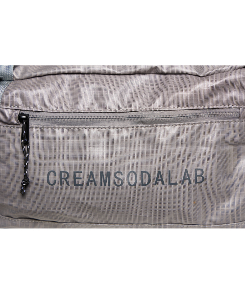 CREAM SODA LAB（クリームソーダラボ）の「シーアルエスディーエル ジムトレーニングボストンバックパック グレー（ボストンバッグ・レディース・グレー・FREE）」の14枚目の写真