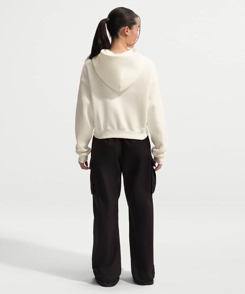 NIKE(ナイキ)の「ナイキ フェニックス フリース ウィメンズ オーバーサイズド クロップド パーカー / Nike Phoenix Fleece Women's Oversized Cropped Hoodie IF0259-133 Sail(パーカー・レディース・クリーム・XL/L/M/XS/S)」の6枚目の写真