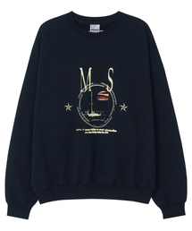 MIDSUN（ミッドサン）の「MS Yacht Sweat Shirt-Navy（スウェット）」